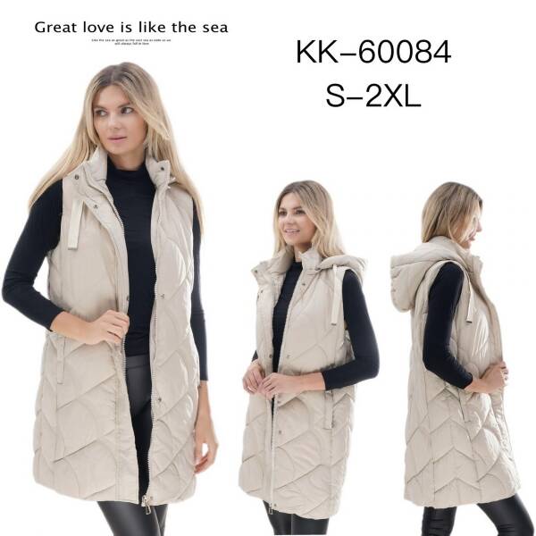 Kamizelka damkie Roz S-2XL, 1 Kolor Paczka 5 szt